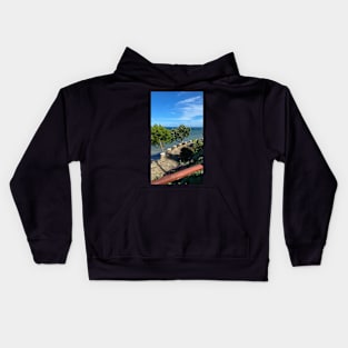 the mombasa coast, Kenya Kids Hoodie